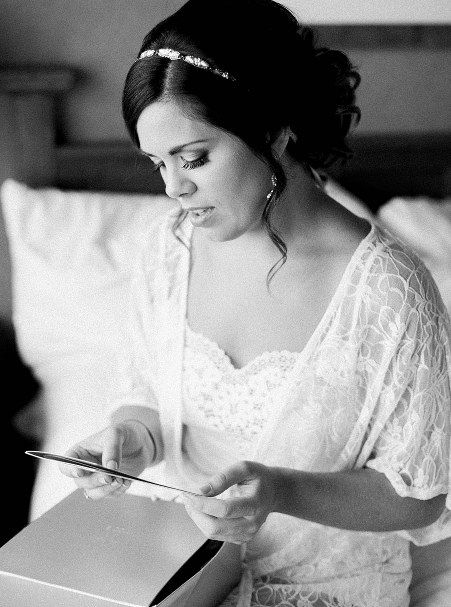 bride getting ready, romantic and organic wedding at the ridge hotel in lake geneva, wisconsin, with elegant neutral colors, photo by laurelyn savannah photography 4