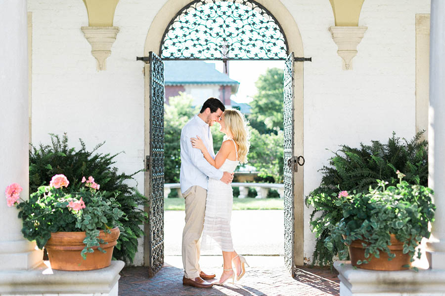 villa terrace decorative arts museum, milwaukee wisconsin romantic elegant engagement session photos with a long dress, photo by laurelyn savannah photography 14