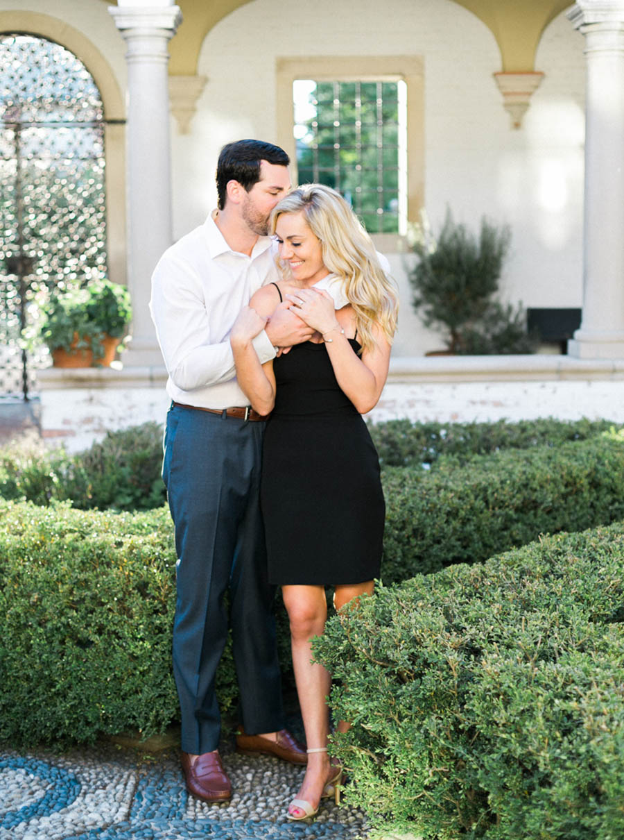 villa terrace decorative arts museum, milwaukee wisconsin romantic elegant engagement session photos with a long dress, photo by laurelyn savannah photography 4