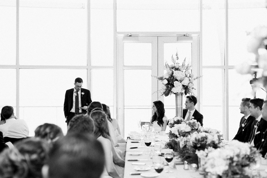 best man toast speech, discovery world summer lakeside elegant romantic wedding in milwaukee, wisconsin, photo by laurelyn savannah photography 47