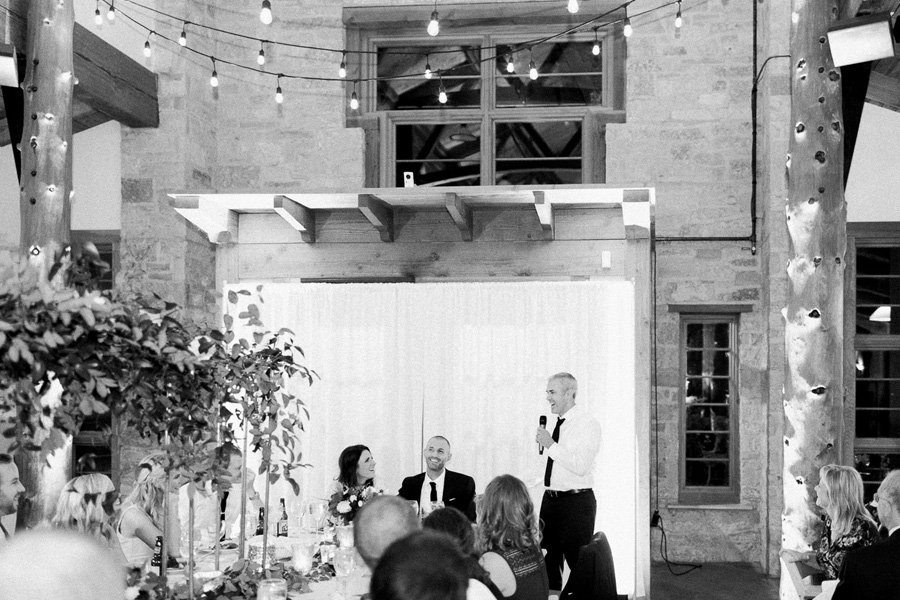 reception at a boho outdoor wedding at Schlitz Audubon Nature Center in Milwaukee, Wisconsin, photo by Laurelyn Savannah Photography 61
