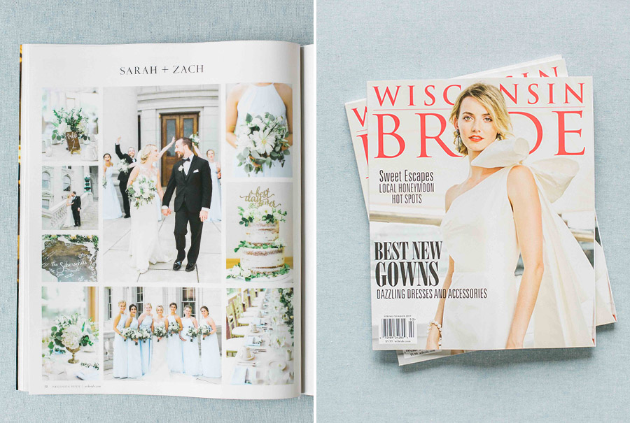 published in wisconsin bride magazine, classic and elegant madison and milwaukee, wisconsin wedding at the state capitol, photo by laurelyn savannah photography