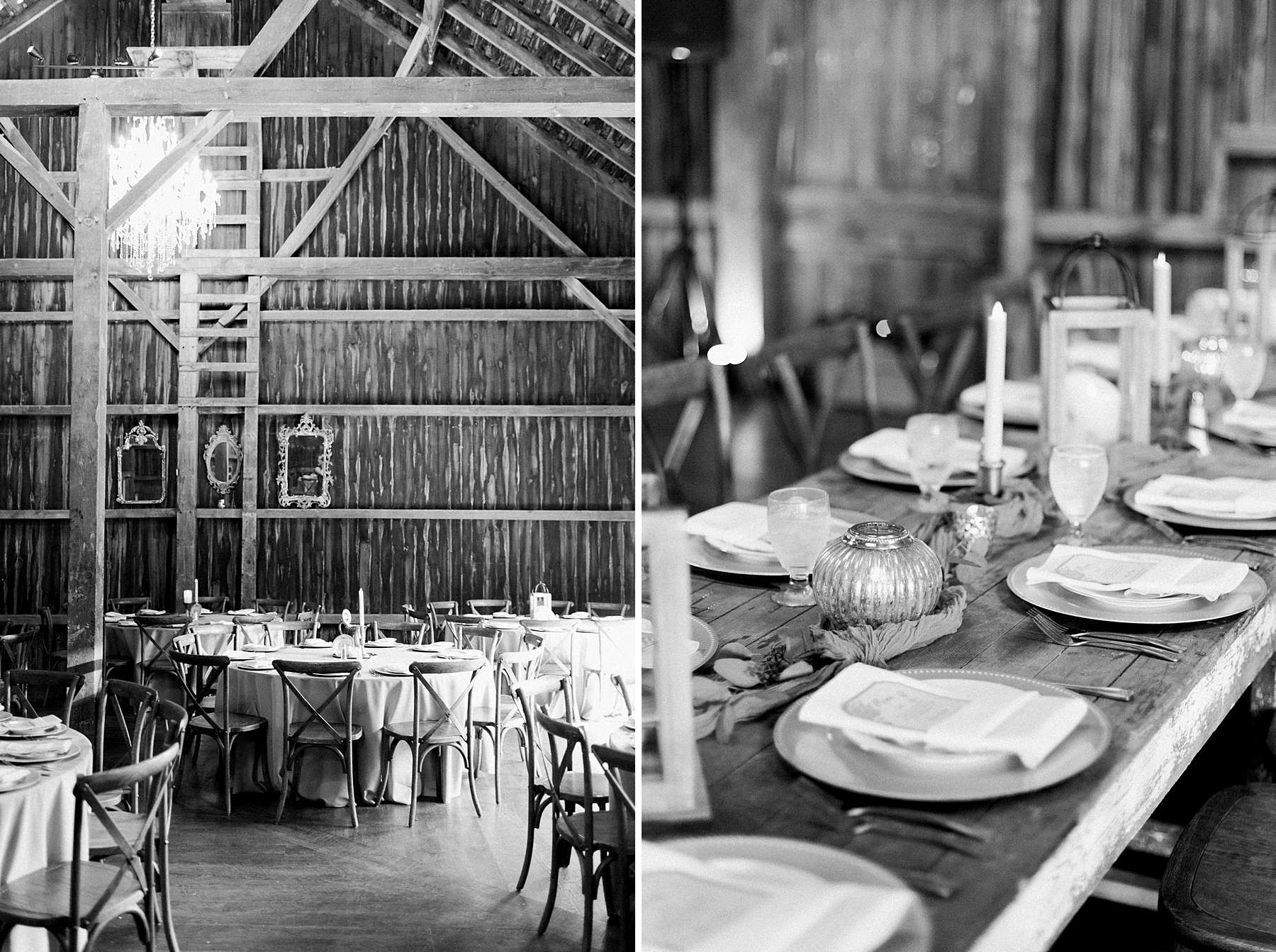 reception, rustic romantic wedding at the landing 1841, photo by laurelyn savannah photography