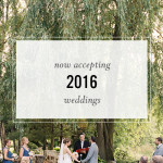 Your 2016 Wedding