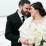 Katie + Kyle // Rustic, Romantic Winter Wedding in Wisconsin