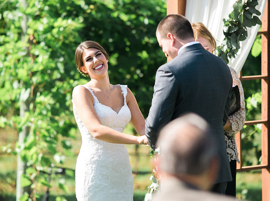 Villa Bellazza, WI Italian-Inspired Wedding with Cherry Blossom Events