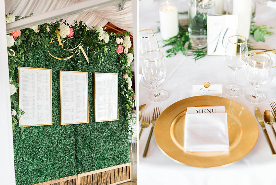 elegant romantic milwaukee and green bay wedding with gold and pink color theme, review for wedding photographer, photo by laurelyn savannah photography 5